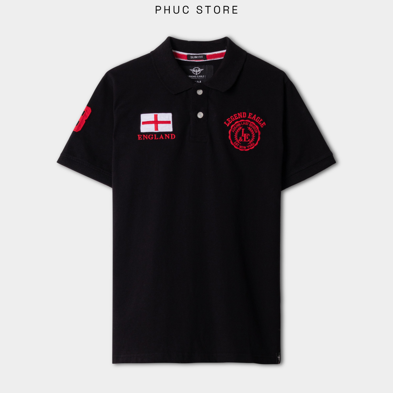 Polo LEGEND thêu 2 bên  PL57- PHUCSTORE