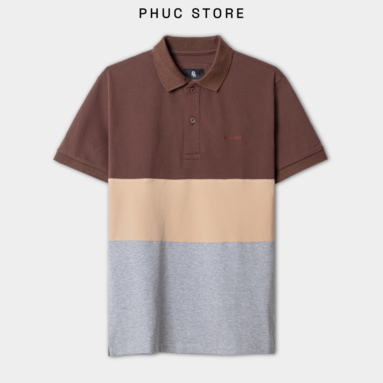 POLO PUT ON MAN THÊU LOGO - PL54