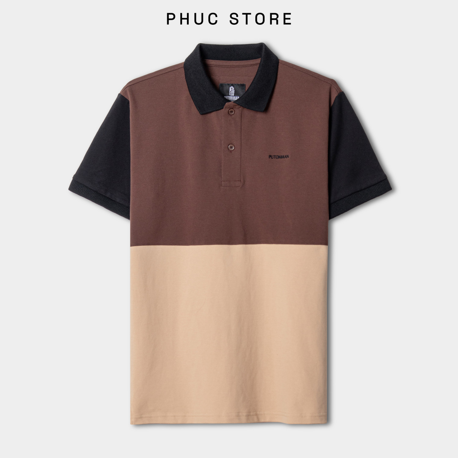 POLO PUT ON MAN THÊU LOGO - PL54