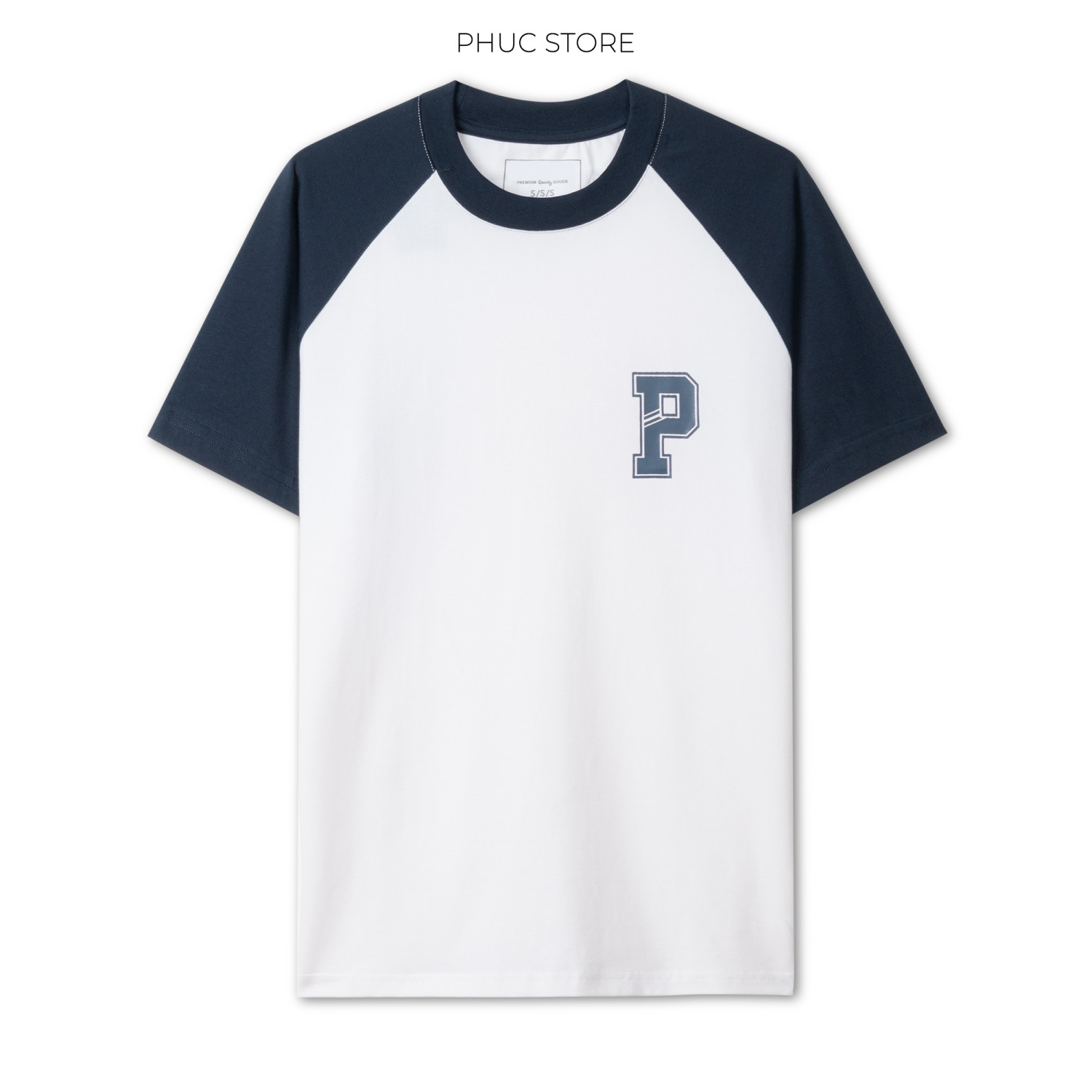 Áo Thun Nam Put On Man Raglan in P form Regular - PHUCSTORE