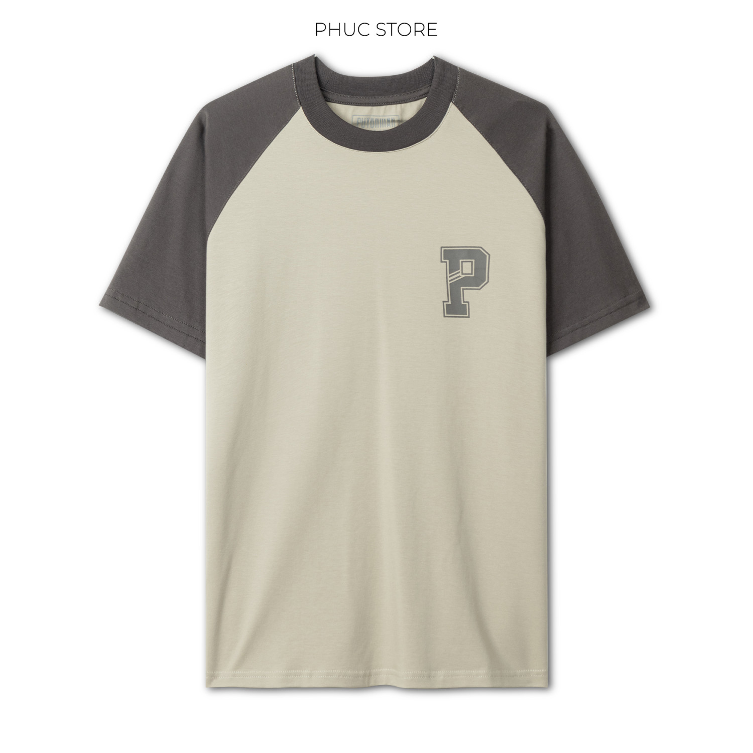 Áo Thun Nam Put On Man Raglan in P form Regular - PHUCSTORE