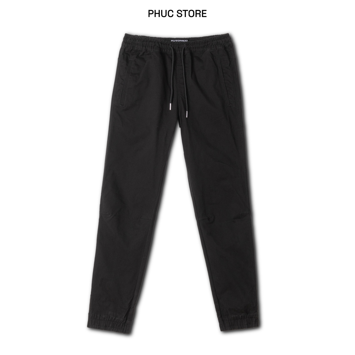 Quần Jogger Kaki Trơn POM T - PHUCSTORE